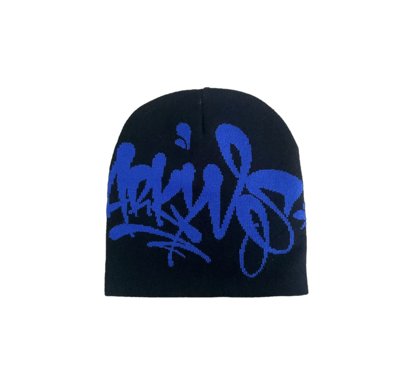 arkyvs* black + blue beanie