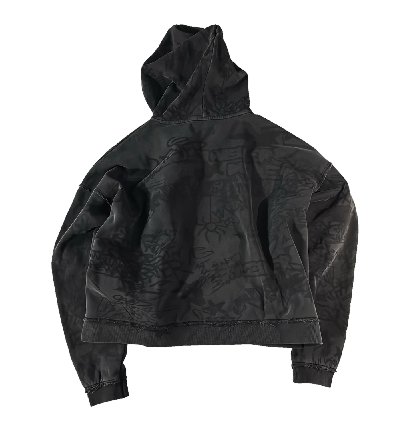 arkyvs* shadow rhinestone hoodie