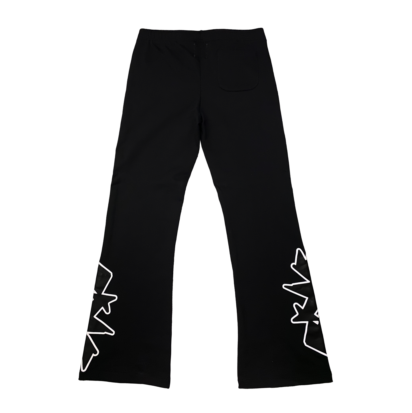 arkyvs* Black Abstrakt Logo Sweatpants