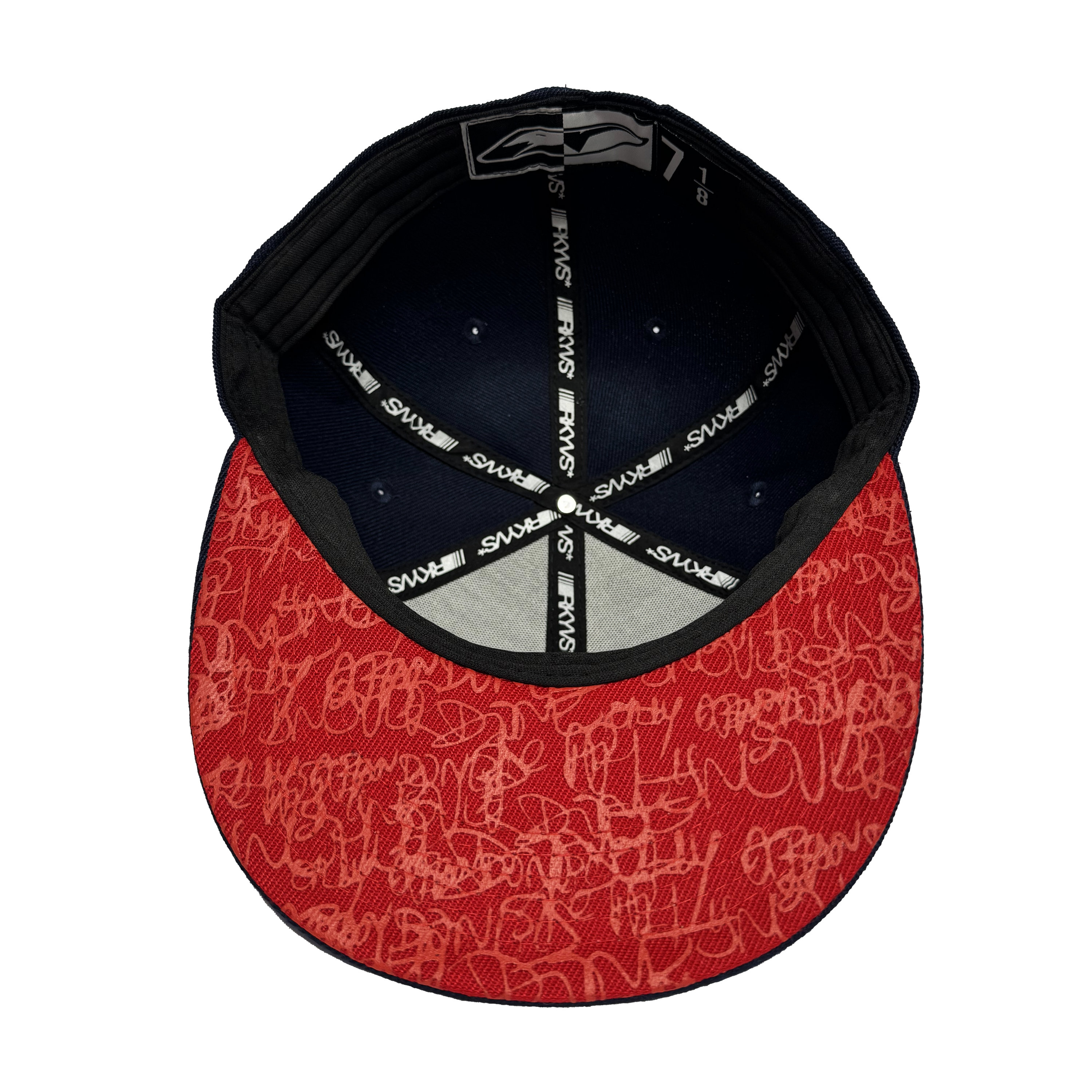 arkyvs* midnight *ANKEE Scribble Fitted Cap