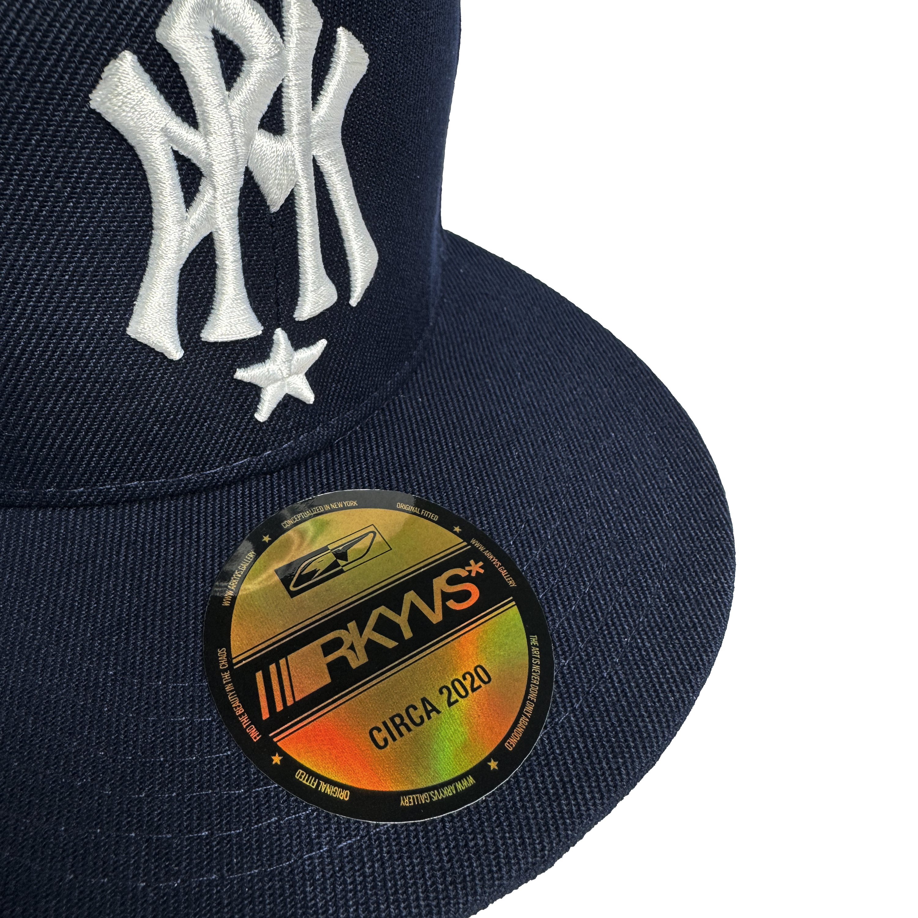 arkyvs* midnight *ANKEE Scribble Fitted Cap