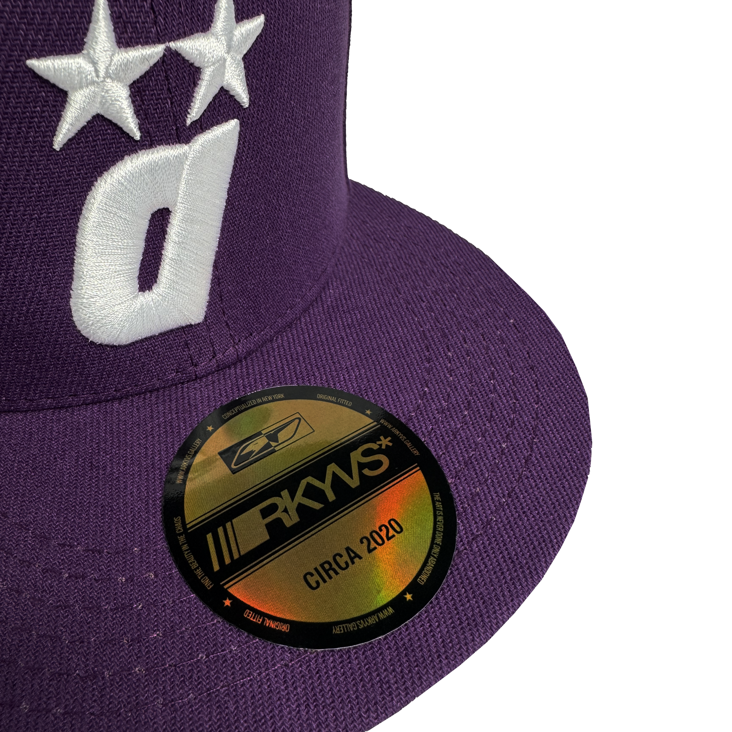 arkyvs* plumm **STAR Scribble Fitted Cap