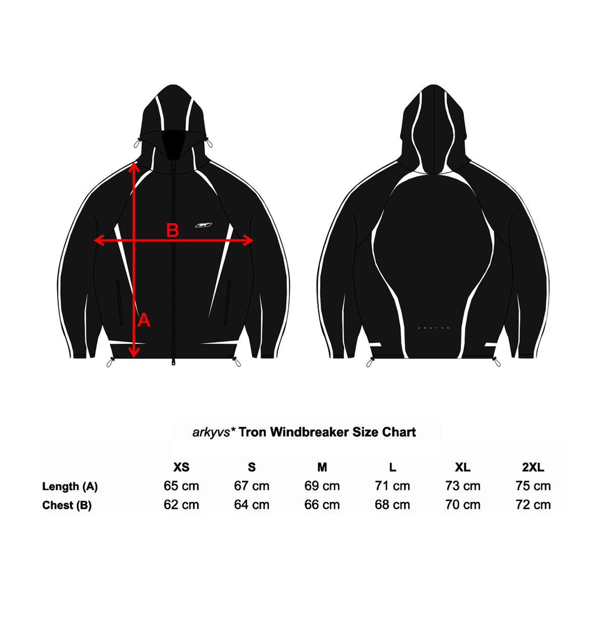 arkyvs* Tron Windbreaker
