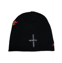 arkyvs* black + blue beanie