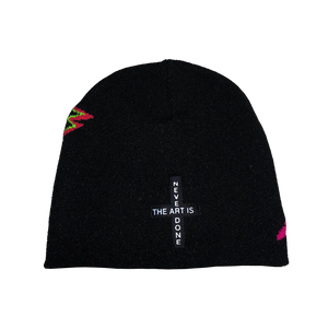 arkyvs* Black Abstrakt Beanie