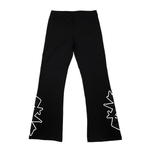 arkyvs* Black Abstrakt Logo Sweatpants